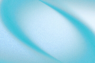 Abstract light blue and white gradient background with grainy texture effect isolated on transparent background