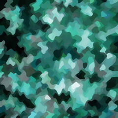 Colorful patched abstract background. Stain effect and camouflage. Spotted backdrop.