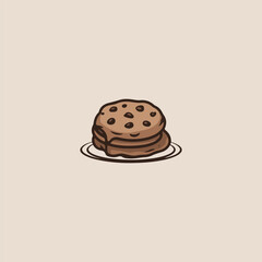 chocolate cake on a plate