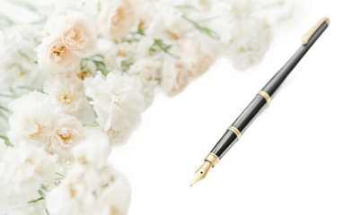 Artistic close up of romantic wedding vows capturing tenderness sincerity and timeless affection isolated on transparent background PNG