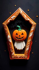 Halloween coffin-shaped treat