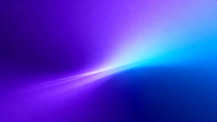 Abstract gradient of purple and blue light