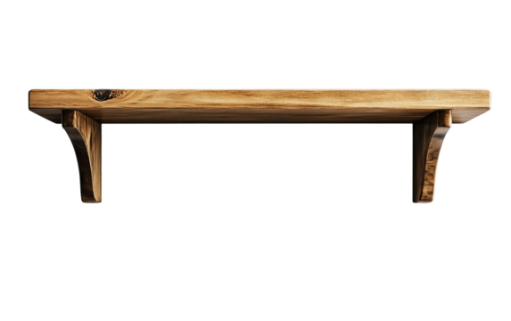 Modern design composition featuring an elegant wall bracket symbolizing structure durability and refined beauty isolated on transparent background PNG