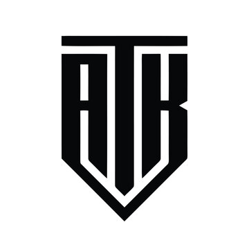 ATK Letter Logo Design