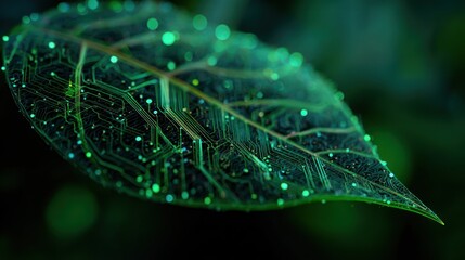 Leaf circuit pattern