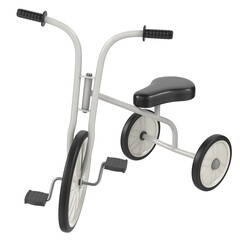 Retro Tricycle isolated on transparent background