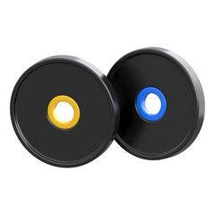 Bumper Plates &ndash; 3D Icon