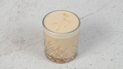 Coffee glass isolated