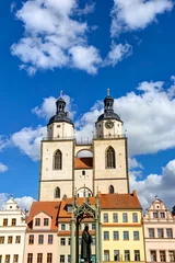 Lutherstadt Wittenberg, Marktplatz mit der Stadtkirche © mije shots