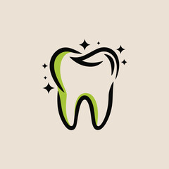 tooth dental logo icon