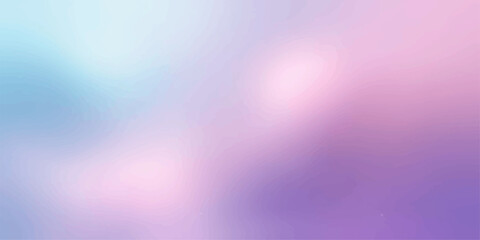 Abstract colorful background with bokeh lights, a soft gradient design in purple, pink, and blue colors, creating a bright texture illustration