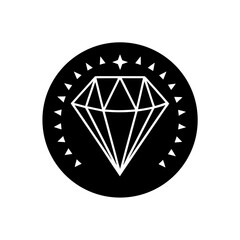 sustainable jewelry gem icon