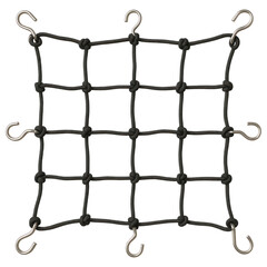 Cargo Net Metallic Hooks Secure Storage Organization