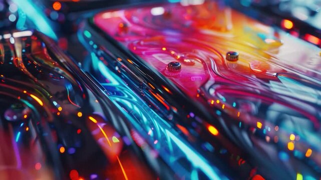 video Close-up view of a cell phone lying on a flat surface, perfect for use in still life photography or technology-related concepts