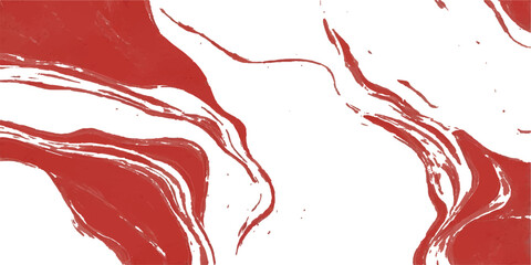 Abstract watercolor background of red paint splashes and grunge texture, like a liquid blood splatter design