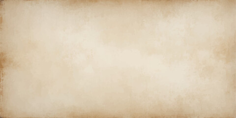 An ancient, stained beige parchment texture creates a grungy vintage brown paper background
