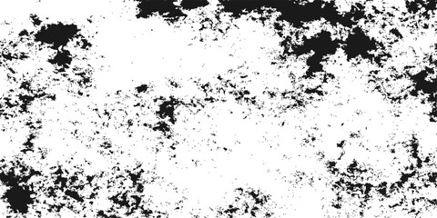 An abstract black grunge texture background with a dirty ink splash frame border pattern design