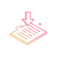 File Download vector icon