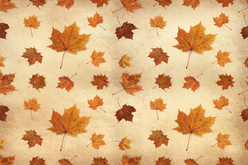 ِAutumn leaves background