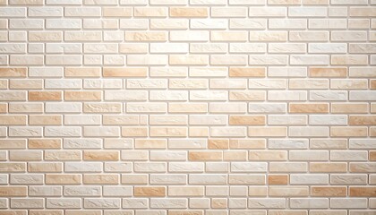 Beige brick wall texture