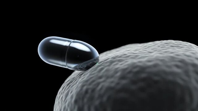 3D Nanocapsule Releasing Payload into Target Cell