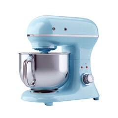 Stylish light blue stand mixer kitchen appliance for baking cooking