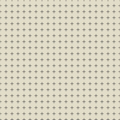 Graph check paper. Cross sign pattern. Printable grid paper with with plus. Geometric background for school, wrapping, invitations, card, scrapbooking, notebook, diary. Lined paper blank.