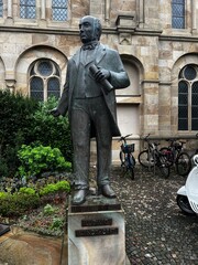 Monument to Ludwig Windhorst in Osnabruck, Germany 07.10.2025