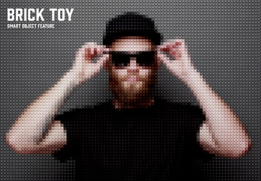 Brick Toy Effect
