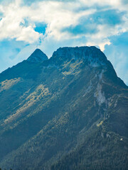 Giewont Mountain in Tatras - Tatra Mountain - Poland