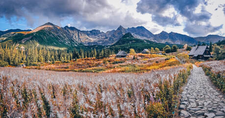 Hala Gasiennicowa Valley in Polish Tatras - Tatra Mountains