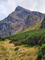 Koscielec Mountain in Polish Tatra Mountains - Tatras