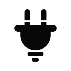 Electric plug icon. power plug icon set.