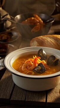 Bouillabaisse mit Safran