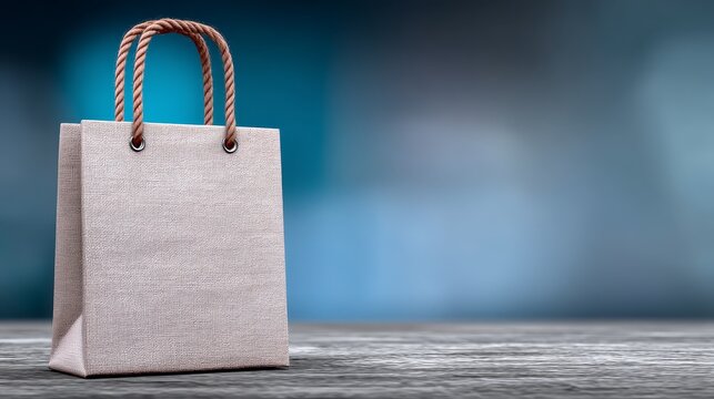 Bag with rope sturdy design secure closure stylish bag durable rope handle secure closure versatile use