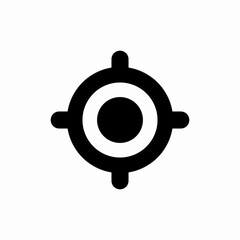 aim target shoot (2) icon sign vector