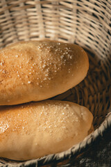 Homemade Artisan Bread and Pastry Selection – Fresh Bakery Food Background