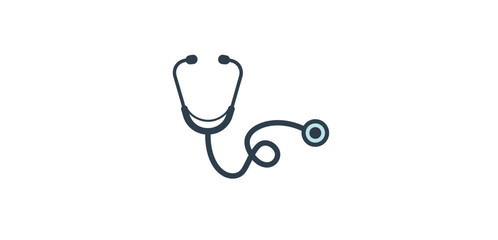 stethoscope illustration medical checkup diagnostic tool for healthcare professionals aiding patient examinations and health awareness campaigns promoting wellness