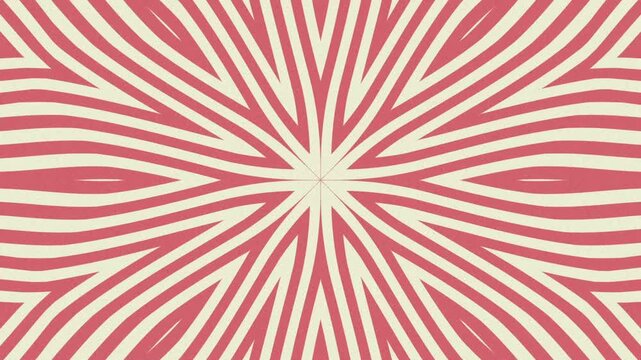 Abstract Psychedelic Retro Radial Stripe Pattern Background