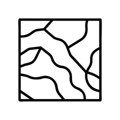 Vector art of abstract black and white pattern with flowing lines, creating a modern and minimalist design for various applications