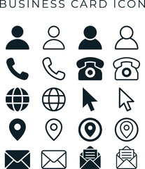 business icons set