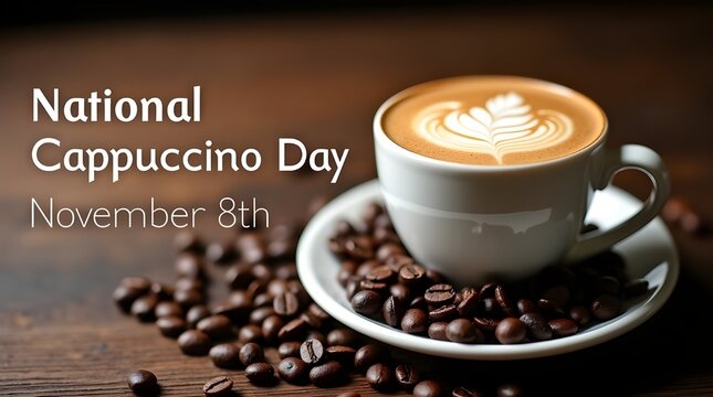 National Cappuccino Day - Powered by Adobe