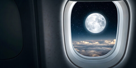 view from airplane window