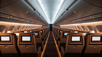 Fototapeta premium interior of a plane2