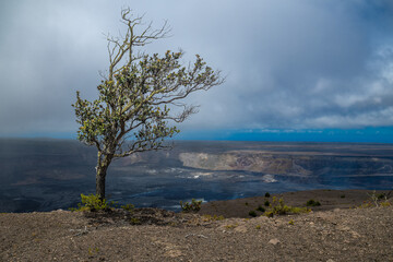 Halemaumau Crater on Big Island, HI
