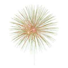 Obraz premium A vibrant, celebratory firework explosion illustration, perfect for holiday greetings, festive events, and joyful occasions, symbolizing excitement and spectacle for festive designs