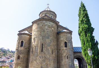 Metekhi church of the Nativity of the Mother of God, Tbilisi © Stock Photos 2000