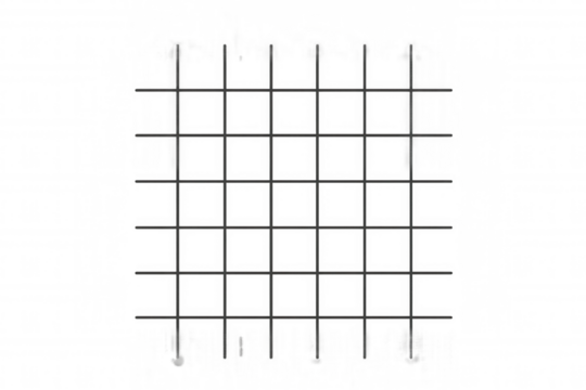 Grid pattern of black lines casting subtle shadows on a transparent background, forming a geometric matrix concept