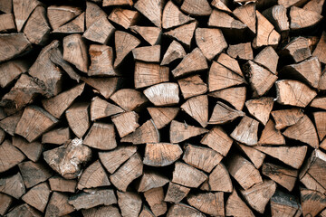 Wooden background. Firewood pattern. Wood texture background. Surface with wood for background. Firewood texture background. Wooden pattern. Wood backdrop.