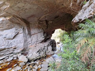 A passage under the mountain